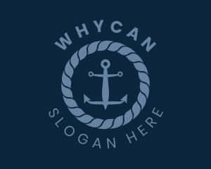 Seaman - Sailor Anchor Marine logo design