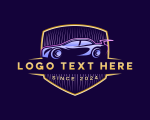 Sedan - Luxury Car Detailing logo design