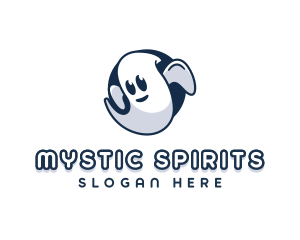 Spirit Ghost Halloween logo design