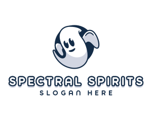 Spirit Ghost Halloween logo design