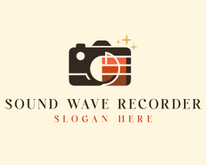 Recorder - Creative Camera Photography logo design