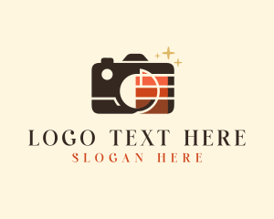 Palette - Creative Camera Photography logo design