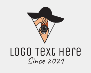 Floppy Hat - Fashion Photography Camera logo design