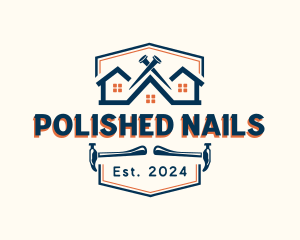 Nails - Construction Hammer Nails logo design