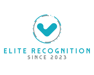 Recognition - Blue Check Technology logo design