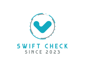 Check - Blue Check Technology logo design