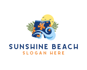 Summer - Summer Beach Trousers logo design