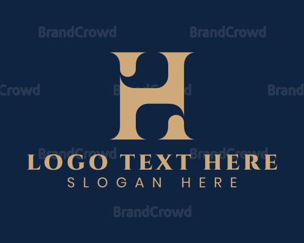 Premium Business Letter H Logo