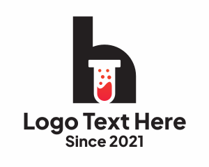 Chemist - Chemist Lab Letter H logo design