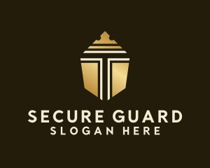 Defense - Generic Security Crown Shield logo design
