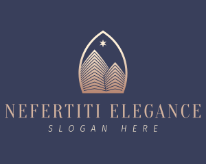 Elegant Real Estate Building logo design