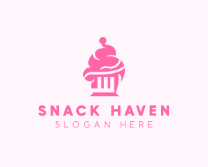 Sweet Cupcake Pastry logo design