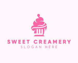 Sweet Cupcake Pastry logo design