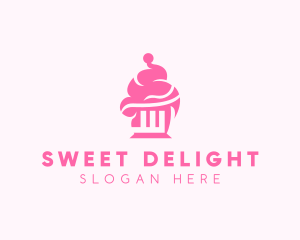 Sweet Cupcake Pastry logo design