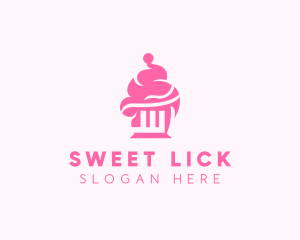 Sweet Cupcake Pastry logo design