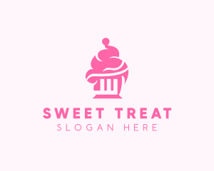 Sweet Cupcake Pastry logo design