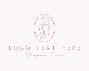 Natural Nude Woman  Logo