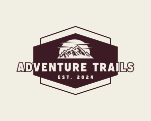 Outdoor Adventure Mountain logo design