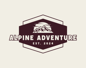 Outdoor Adventure Mountain logo design