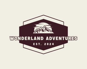 Outdoor Adventure Mountain logo design