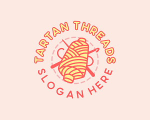 Stitching Yarn Thread logo design