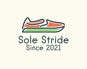 Footwear - Slip-on Shoes Footwear logo design