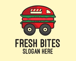 Deli - Burger Sandwich Food Truck logo design