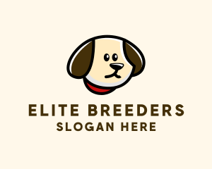 Breeding - Dog Head Collar logo design