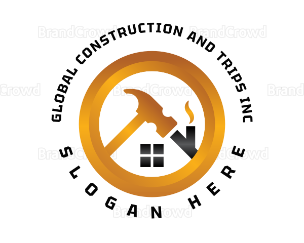 Premium Hammer Construction Logo