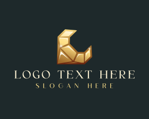 High End - Luxury Diamond Letter C logo design