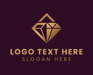 Diamond - Luxury Diamond Finance logo design