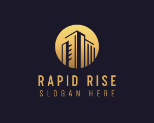 Skyscraper Realty Contractor logo design