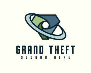 Shield - Digital Security Shield logo design