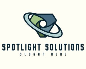 Digital Security Shield logo design