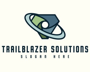 Digital Security Shield logo design