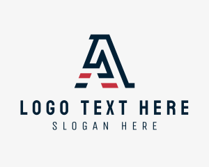 Digital Marketing - Generic Industrial Business Letter A logo design