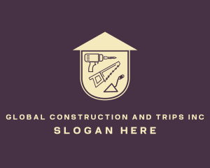 Construction Hardware Tools logo design