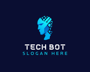 Human Brain Technology logo design