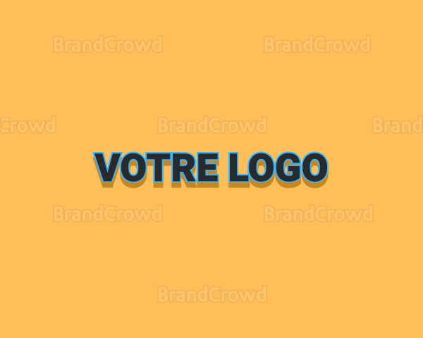 Fun Cartoon Wordmark Logo