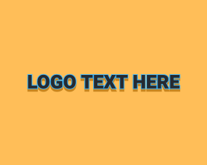 Signage - Fun Cartoon Wordmark logo design