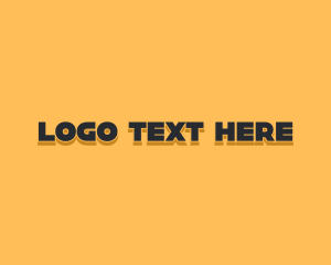 Fun Cartoon Wordmark  Logo