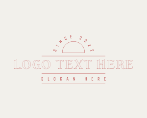 Haute Couture - Elegant Luxury Hotel logo design