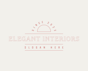 Elegant Luxury Hotel logo design