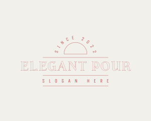 Elegant Luxury Hotel logo design