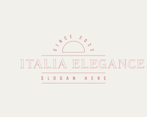 Elegant Luxury Hotel logo design