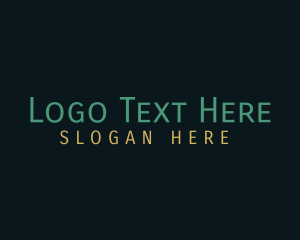Typography - Modern Startup Business logo design