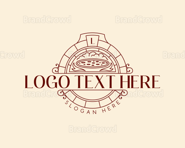 Gourmet Pizzeria Restaurant Logo