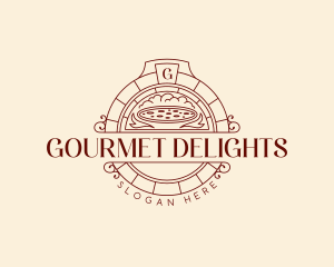 Gourmet Pizzeria Restaurant logo design