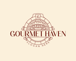 Gourmet Pizzeria Restaurant logo design