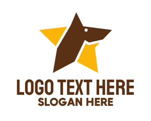 Vet - Star Pet Dog logo design